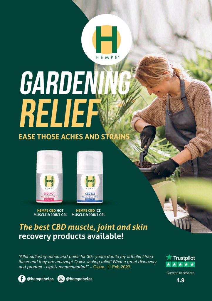 Home hempe gardening relief